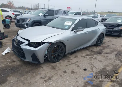 2021 Lexus Is 350 F Sport z USA, uszkodzony, nr VIN JTHGZ1B23M5044543